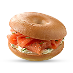Smoked Salmon Bagel 